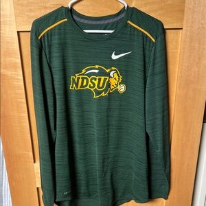 Nike Dark Green Long Sleeve Men's Tee